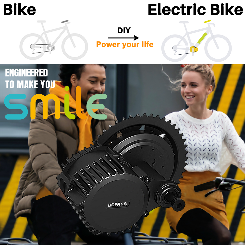 Bafang M615 G320.1000 motor 48 - Mid Drive Conversion Kit 1000W 评论和价格