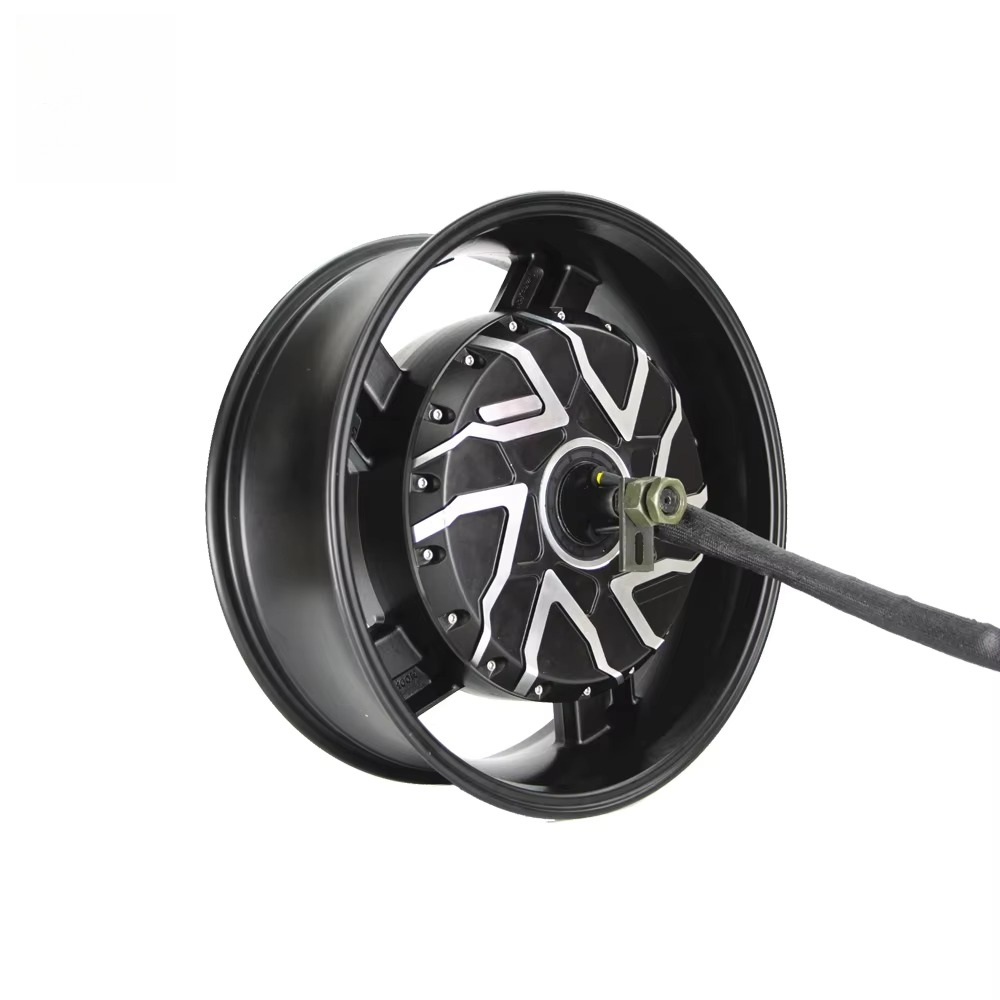 Hot selling:17X6.0 Inch 273 12 - 12000W Electric Motorcycle Hub Motor 评论和价格