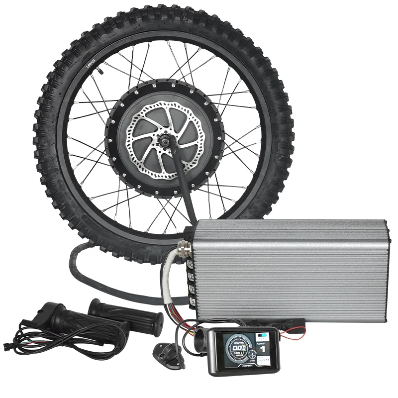 Rear Wheel  Hub Motor 6000w 80 - 12000W Electric Motorcycle Hub Motor 评论和价格