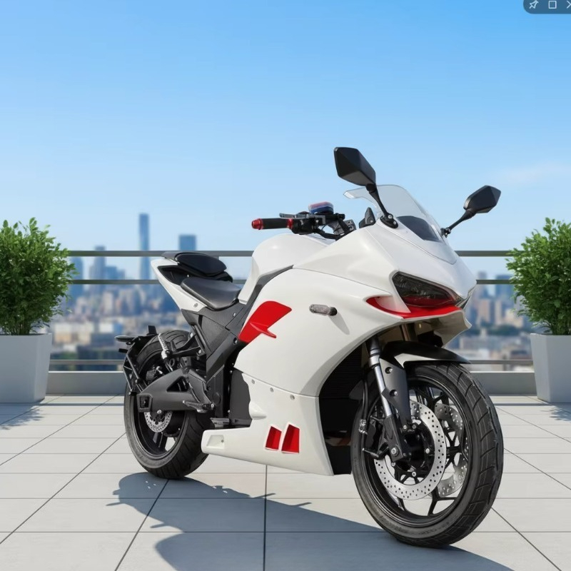 DKD Electric Racing Motorcycle - 72V 8000W Brushless Hub Motor 评论和价格