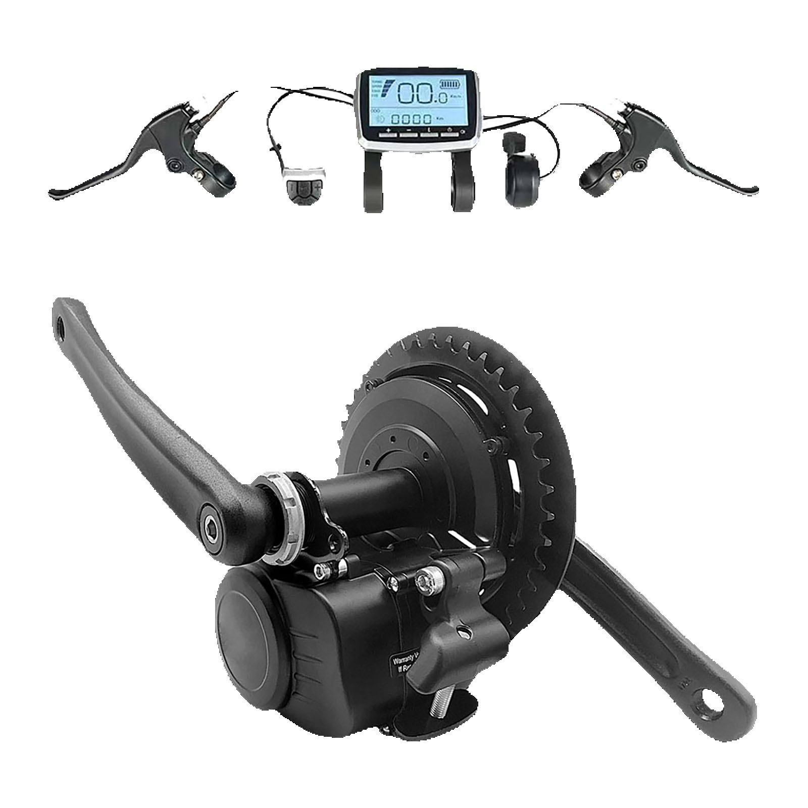 New Version Tongsheng 48V 500W - Torque Sensor Mid Drive Motor Kit 评论和价格