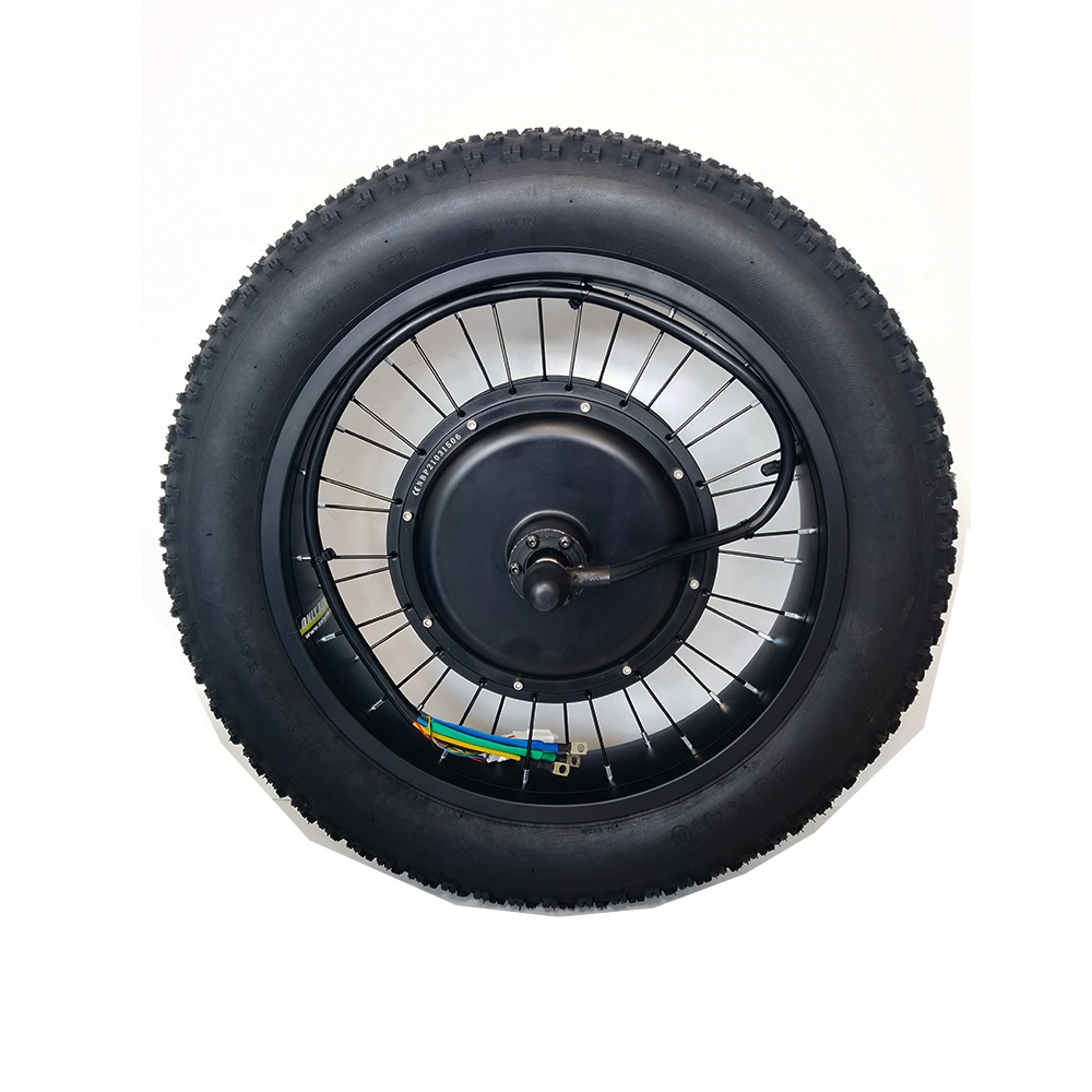 Electric Bicycle Conversion Mo - 5000W Hub Motor Kit 72V 评论和价格