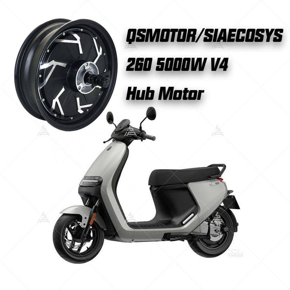 QSMotor QS260 V4 5000W Hub Mot - Direct Drive Hub Motor 72V 5000W 评论和价格