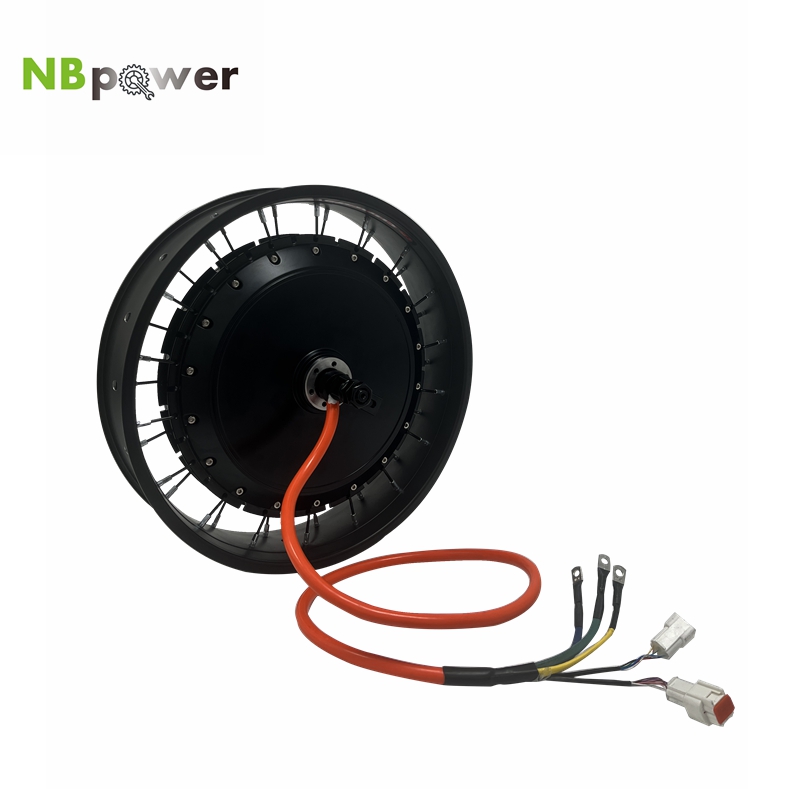 NBpower/QS273 40H 20x4/24x4/26 - 72V 8000W Brushless Hub Motor 评论和价格