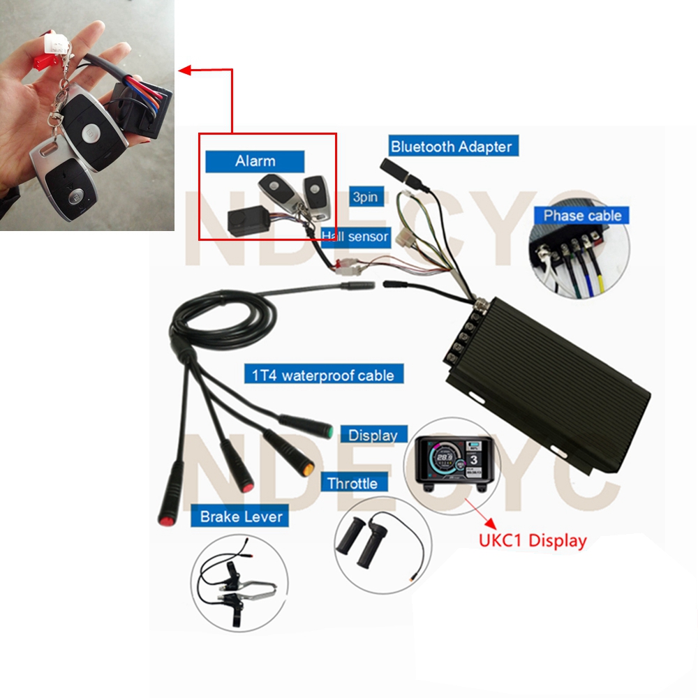 QS205 V3 48-72v 5000W 3.5T/5T  - 5000W Hub Motor Kit 72V 评论和价格
